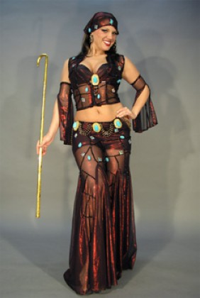 belly dance costum6